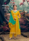 Nirja By Rangoon Silk Embroidery Kurti With Bottom Dupatta Wholesale Online